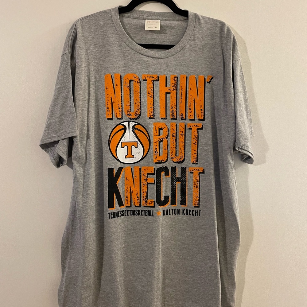 Gray Tennessee Basketball T-Shirt